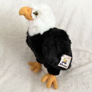 A&A Plush Bald Regal Eagle 16” Realistic Bird Of Prey Stuffed Animal Zoo